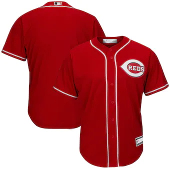 mens red cincinnati reds big and tall replica team jersey_p